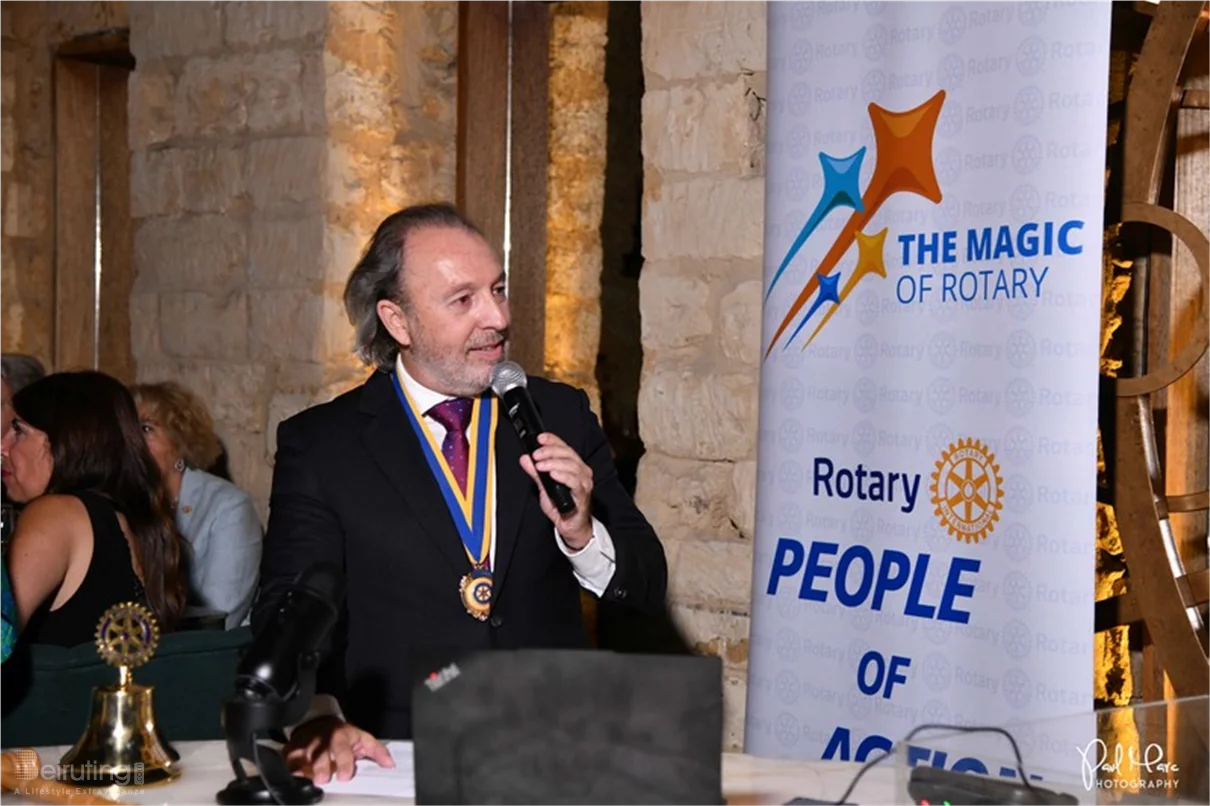 Rodolphe Melki: President of the Rotary Club of Beirut Cedars